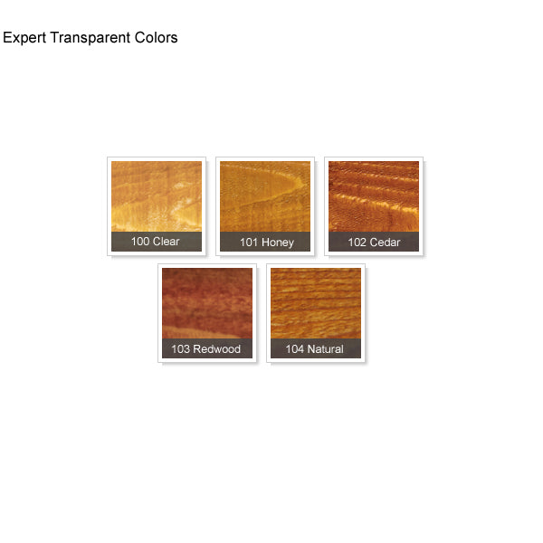 Expert Stain & Seal Color Chart