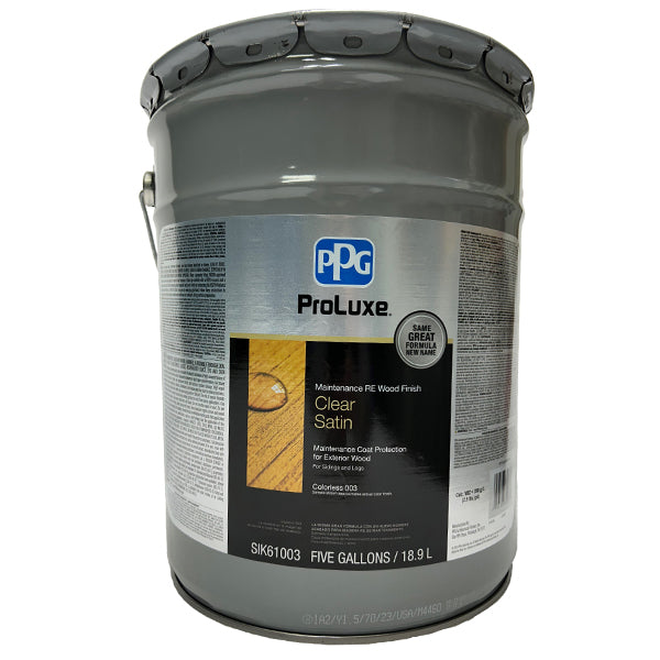 PPG ProLuxe Maintenance RE Wood Finish