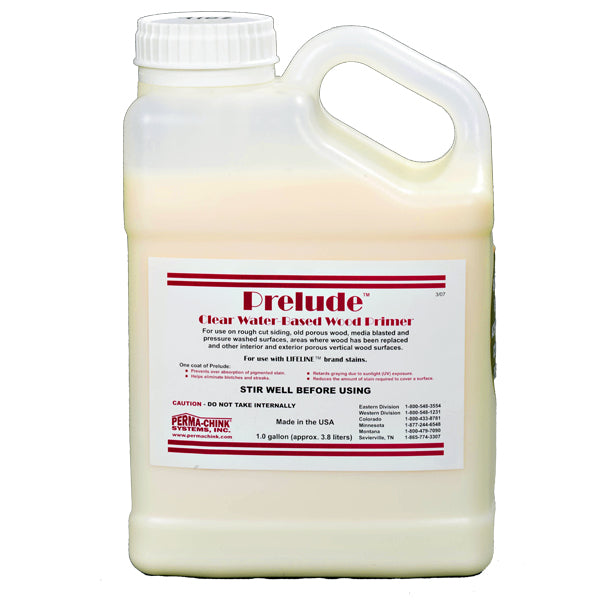 Perma-Chink Prelude Clear Water-Based Wood Primer 1 Gallon
