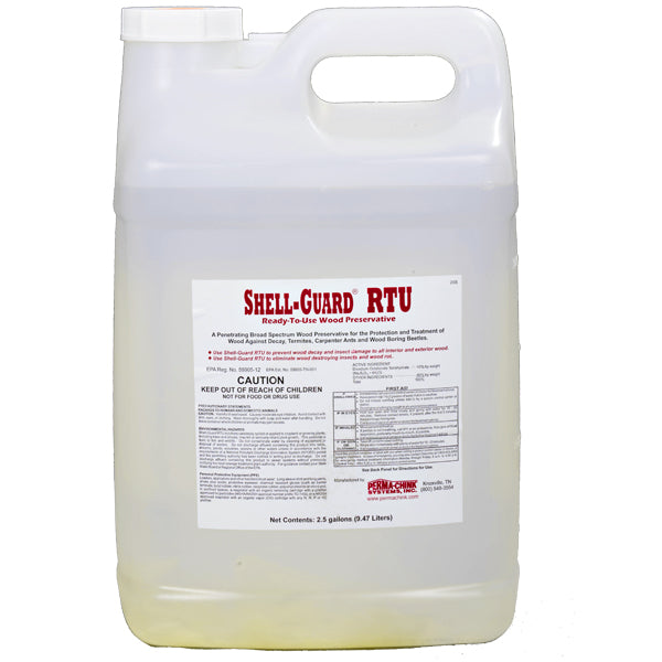 Shell Guard RTU Ready To Use Wood Preservative 2.5 Gallon