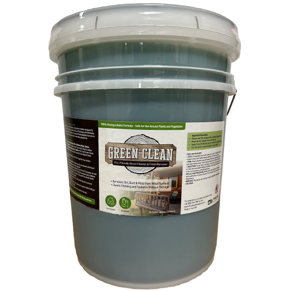 Green Clean Wood Cleaner & Finish Remover 5 Gallon