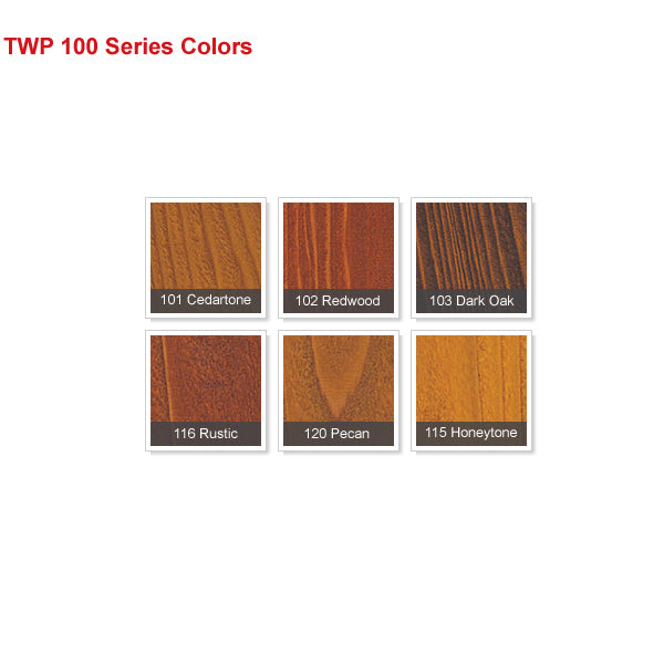 Exterior Wood Stain Colors Chart