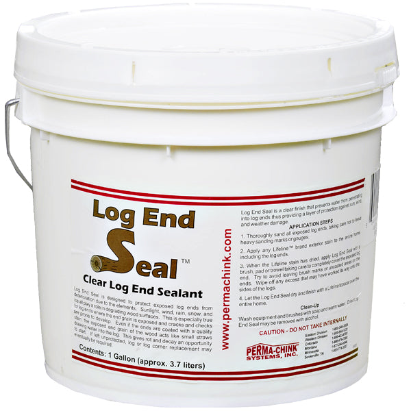 Perma-Chink Log End Seal Clear Log End Sealant