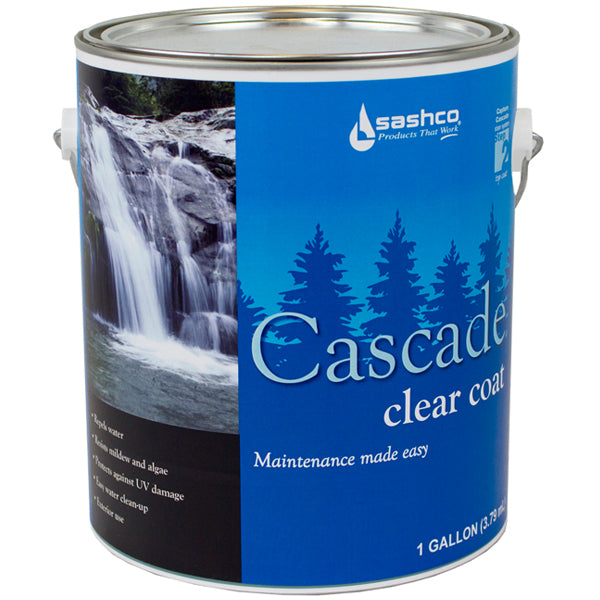 Sashco Cascade Clear Coat 1 Gallon