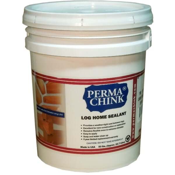 Perma-Chink Log Home Sealant 5 Gallon Pail